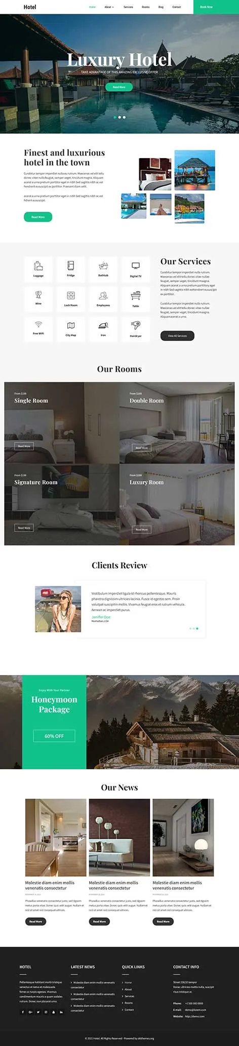 Vacation Rental WordPress Theme for Property Owners and Travelers