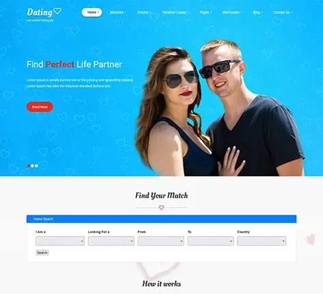 Valentines Day WordPress Theme for Events, Shops, and Love Blogs