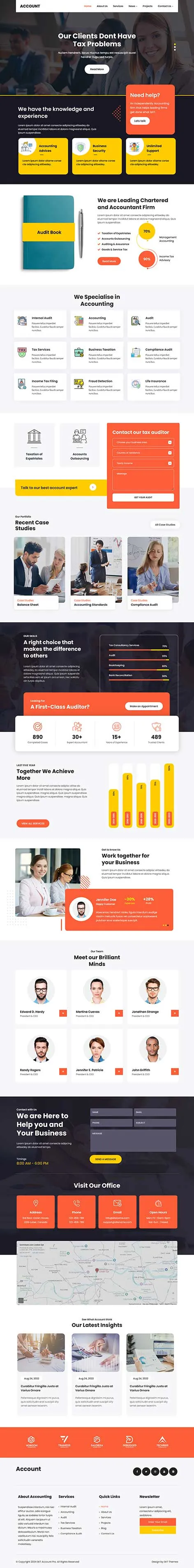Venture Capital WordPress Theme for Investment Firms and Startups