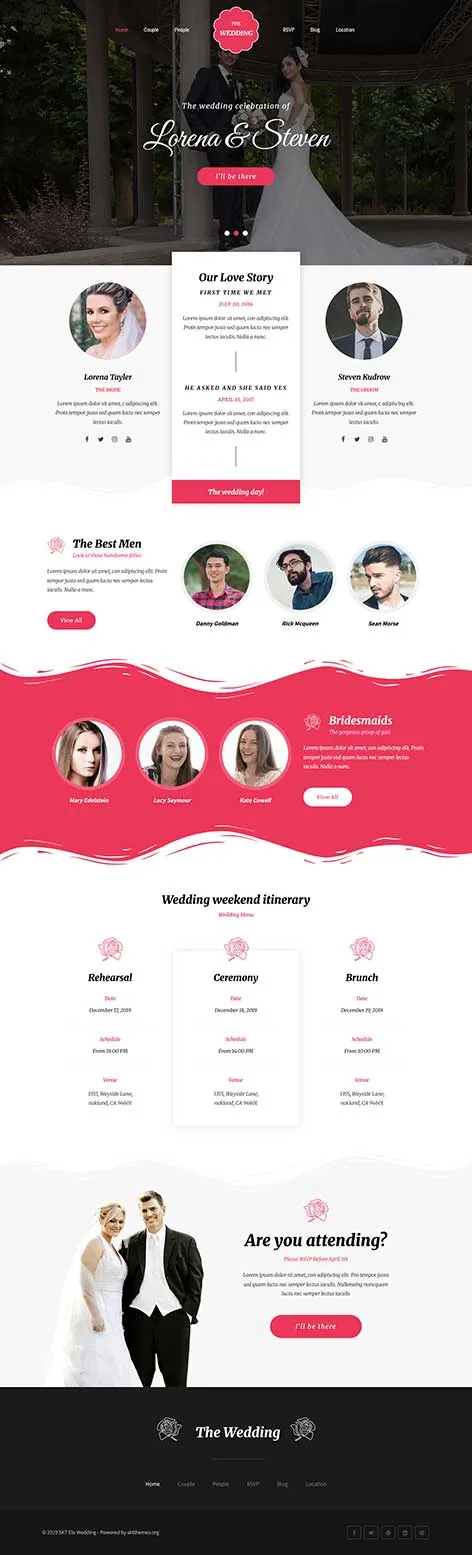 Venue Booking WordPress Theme for Event Space Listings