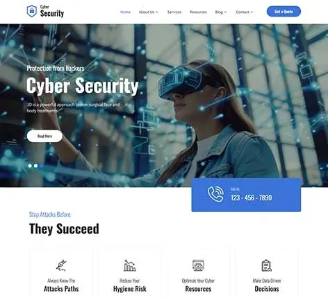 Virtual Reality WordPress Theme for Tech Startups and VR Studios