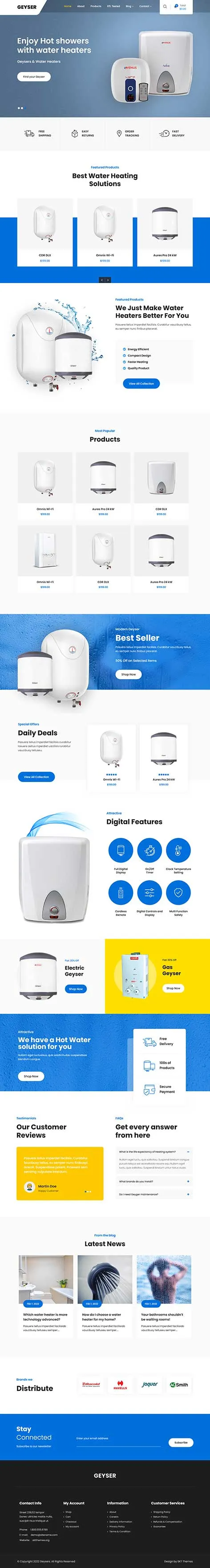 Winter WordPress Theme for Seasonal Promotions and Holiday Stores