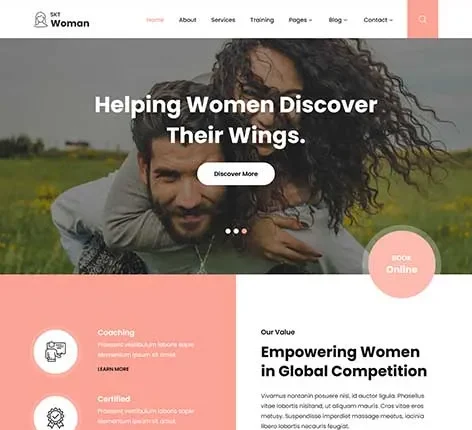 Women WordPress Theme for Female Entrepreneurs and Coaches