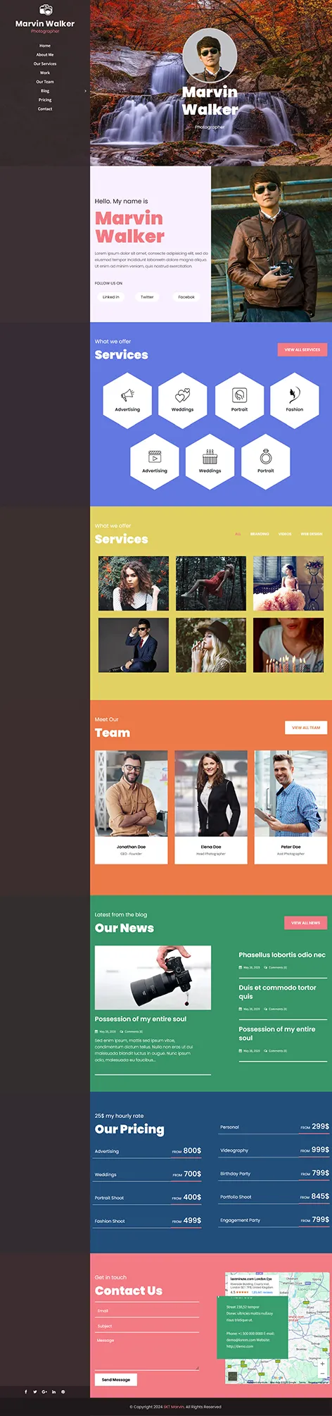 WordPress Curriculum Vitae Theme