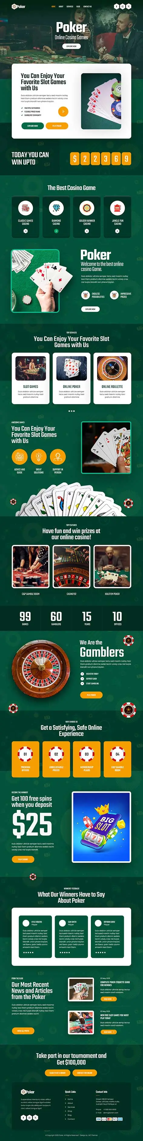 Betting WordPress Theme