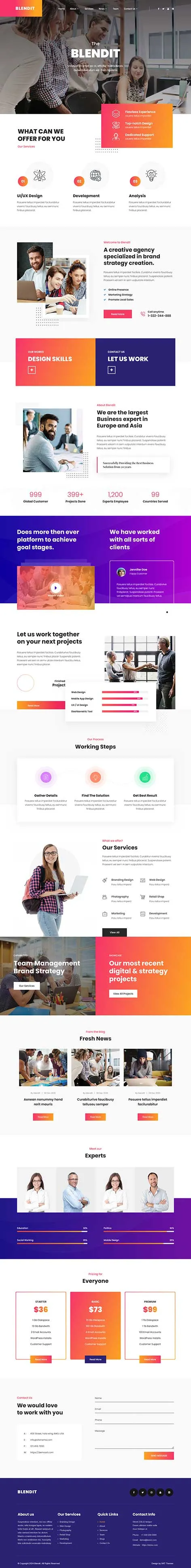 Easy to Use WordPress Theme with Intuitive Layout and Beginner-Friendly Design