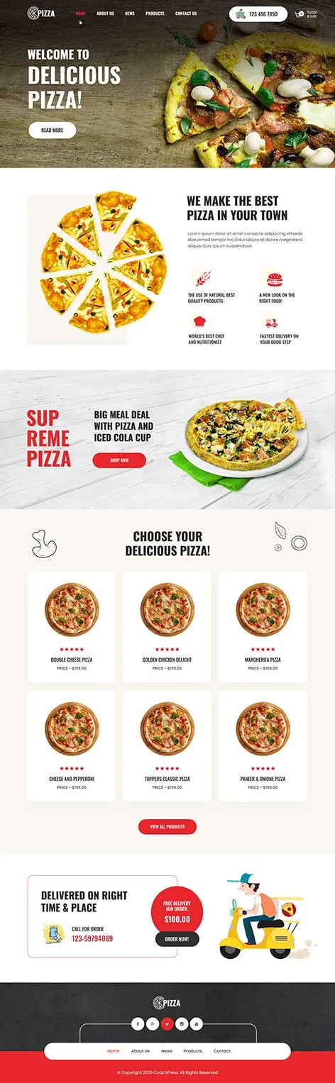 Simple WooCommerce Theme for fast-loading online stores