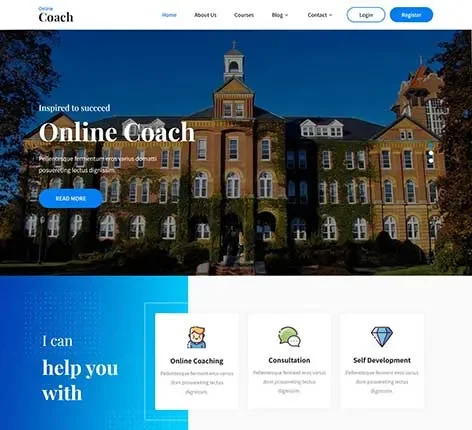 Alumni WordPress Theme by SKT Themes