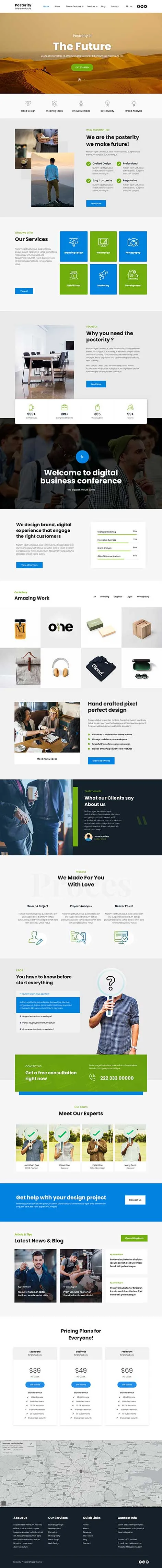 Avada Alternative WordPress Theme by SKT Themes â€“ Lightweight and easy-to-use design alternative