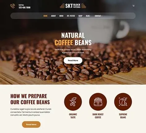 Block WordPress Theme by SKT Themes uses a grid structure ideal for blogs, magazines, and editorial websites.