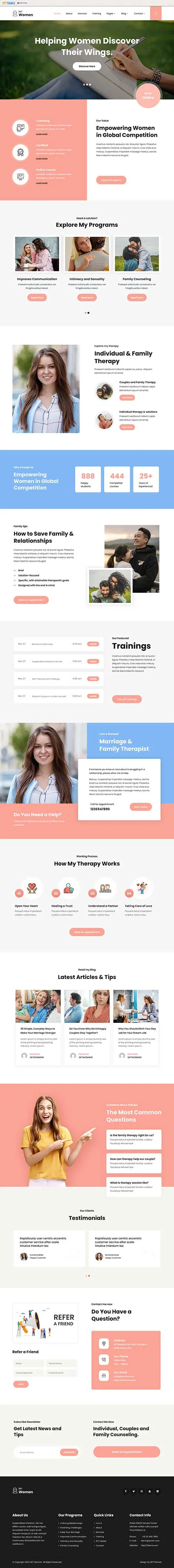 Book Writers WordPress Theme by SKT Themes â€“ Promote author profiles and self-published books