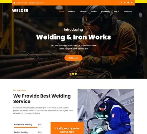 Bootstrap WordPress Theme by SKT Themes