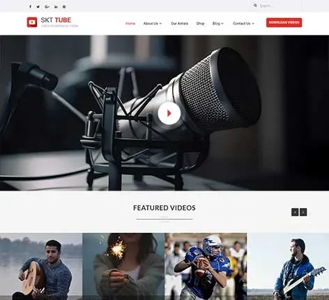 Broadcast WordPress Theme by SKT Themes