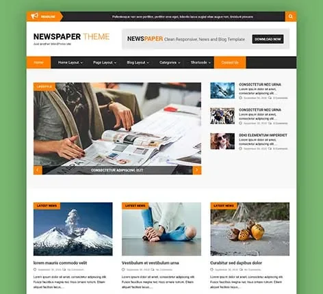 Clean Magazine WordPress Theme by SKT Themes