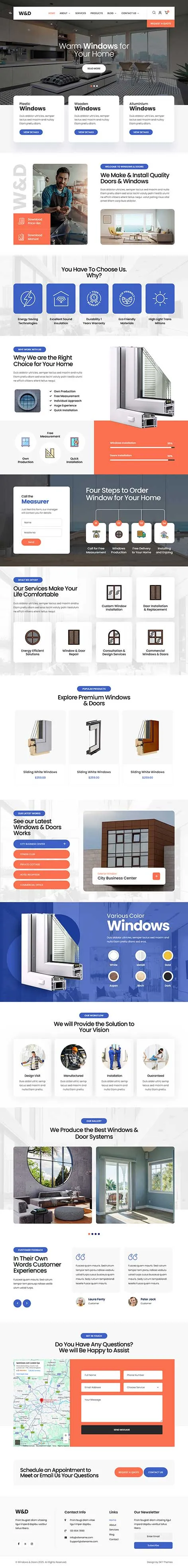 Creative Modern Websites WordPress Theme with scalable layouts