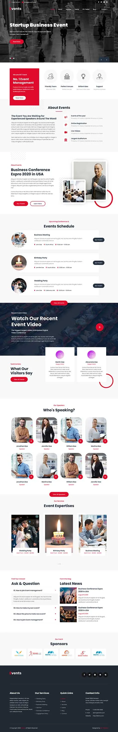 Cultural Center WordPress Theme with program listings and gallery sections