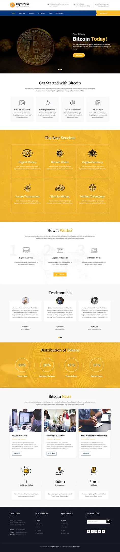 Currency Exchange WordPress Theme with rate tables and financial widgets
