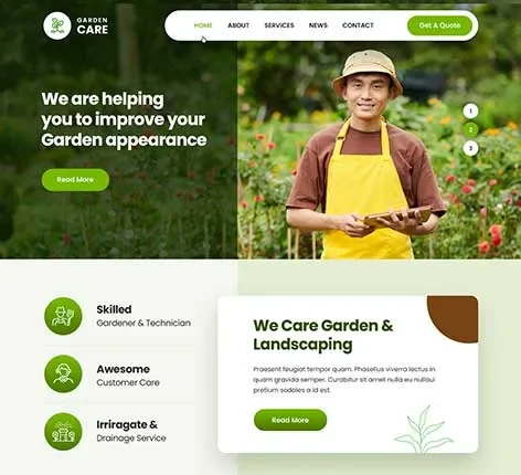 Custom Menus WordPress Theme by SKT Themes – Create multi-level navigation menus easily