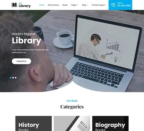 eLearning WordPress Theme by SKT Themes