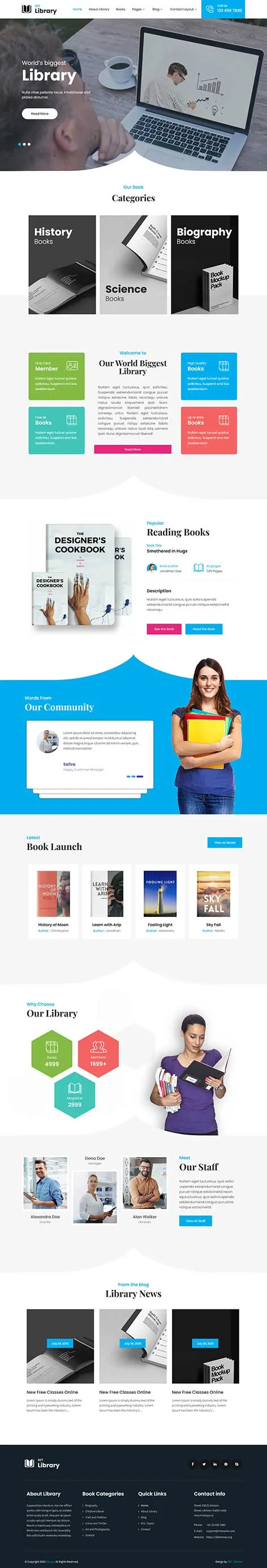 eLearning WordPress Theme by SKT Themes