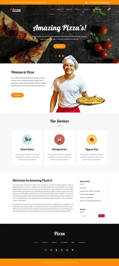 Free Bloggers WordPress Theme for Personal & Professional Blogs