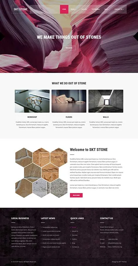 Free Ceramics WordPress Theme for Pottery & Craft Stores