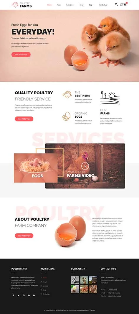 Free Distributor WordPress theme for wholesale and supply businesses