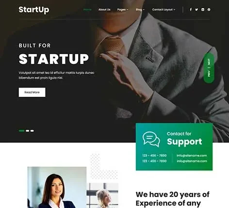 Free event management WordPress theme for planning and promoting events