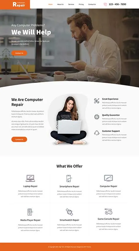 Free Most Creative WordPress Theme for Designers & Agencies