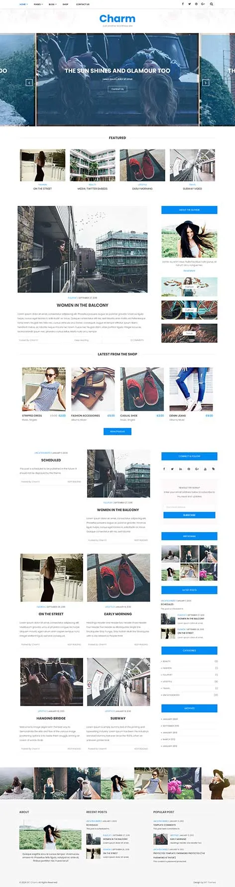 Free News WordPress Theme for Online Magazines & Portals