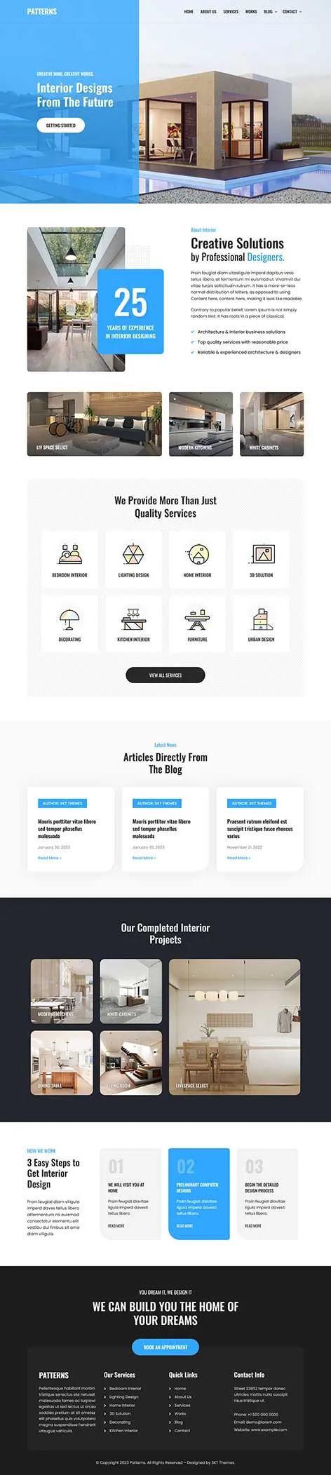 Free One Click Demo Import WordPress Theme for Easy Setup
