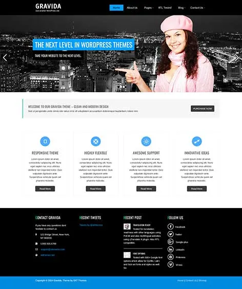 Free Website Design Agency WordPress Theme â€“ Creative & Responsive