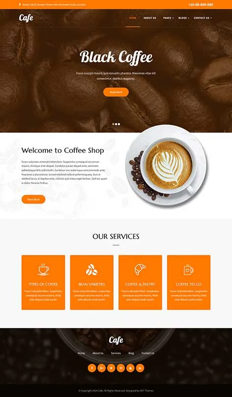 Download the Free WordPress WooCommerce Theme to create a modern online store.