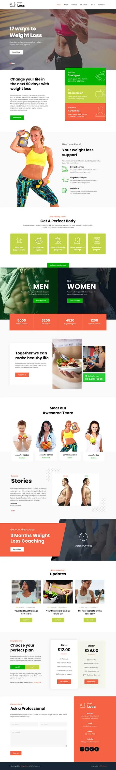 Health Services WordPress Theme by SKT Themes â€“ Promote clinics, hospitals, and wellness centers
