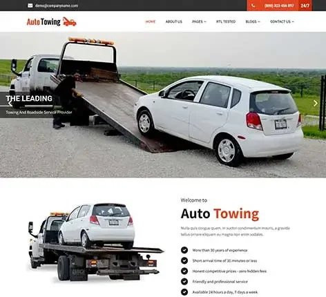 Medium Sized Businesses WordPress Theme for Growing Companies