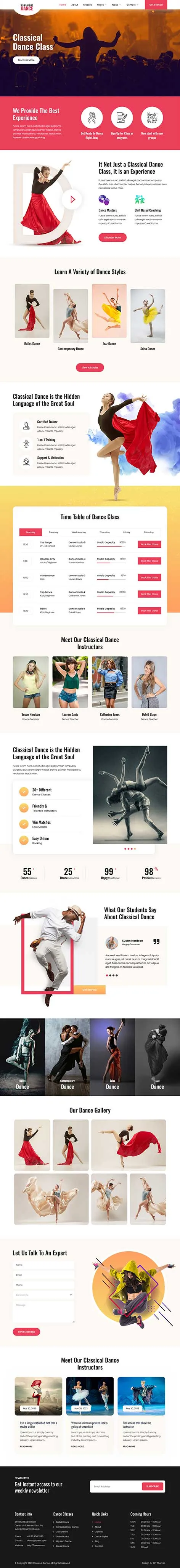 Music Festival WordPress Theme by SKT Themes