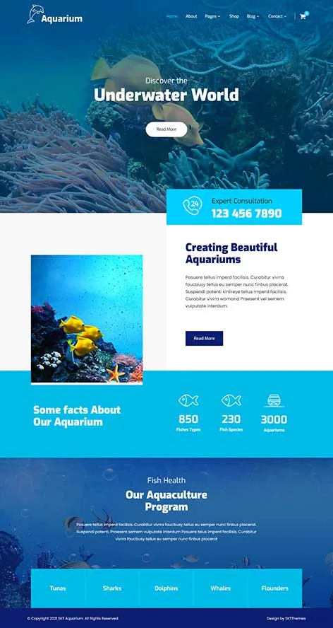 Parallax Scrolling WordPress Theme Free â€“ Smooth & Modern Website Design