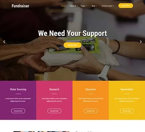 Philanthropy WordPress Theme by SKT Themes