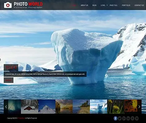 Photo Selling WordPress Theme for photographers and stock image businesses