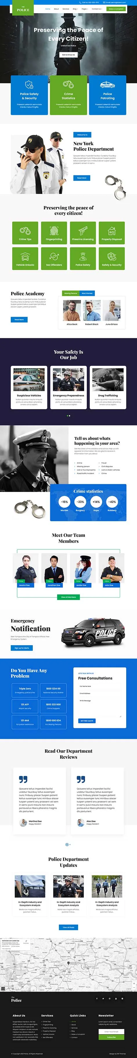 Private Investigator WordPress Theme with case study and contact form