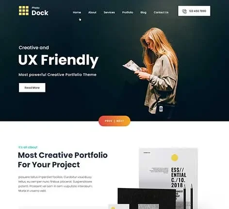 Profile WordPress Theme by SKT Themes