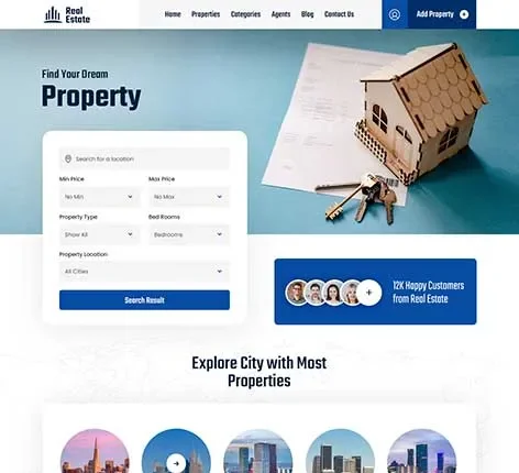 Property Listing WordPress Theme by SKT Themes