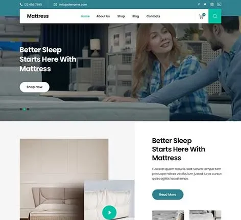 Retail Shop Website Template by SKT Themes