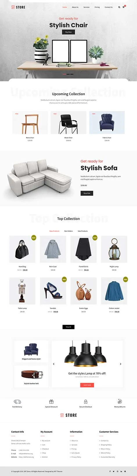 Retail Store WordPress Theme by SKT Themes