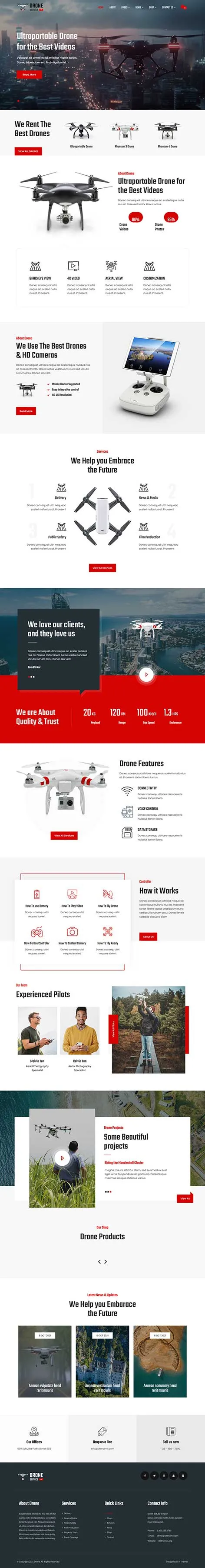 Robotic Automation WordPress Theme by SKT Themes