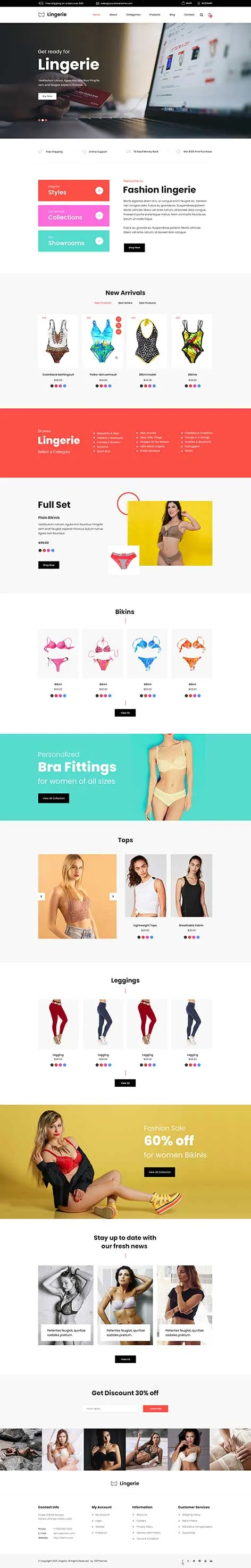 Selling Products Online WordPress Theme with an eCommerce storefront design