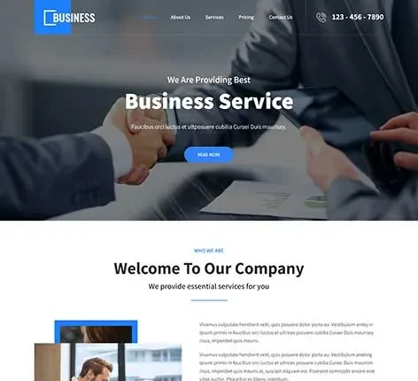 Simple Business WordPress Theme by SKT Themes