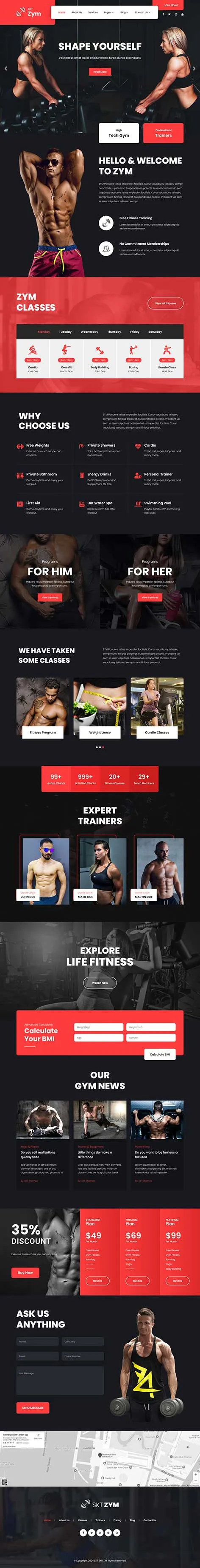 Social Media Integration WordPress Theme by SKT Themes â€“ Connect Instagram, Facebook, and YouTube feeds