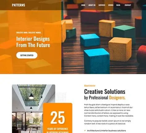 Squarespace WordPress Theme from SKT Themes mimics popular drag-and-drop layouts for better visual control in WordPress.