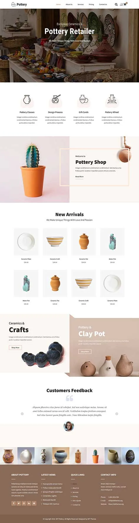 Store WordPress Theme by SKT Themes